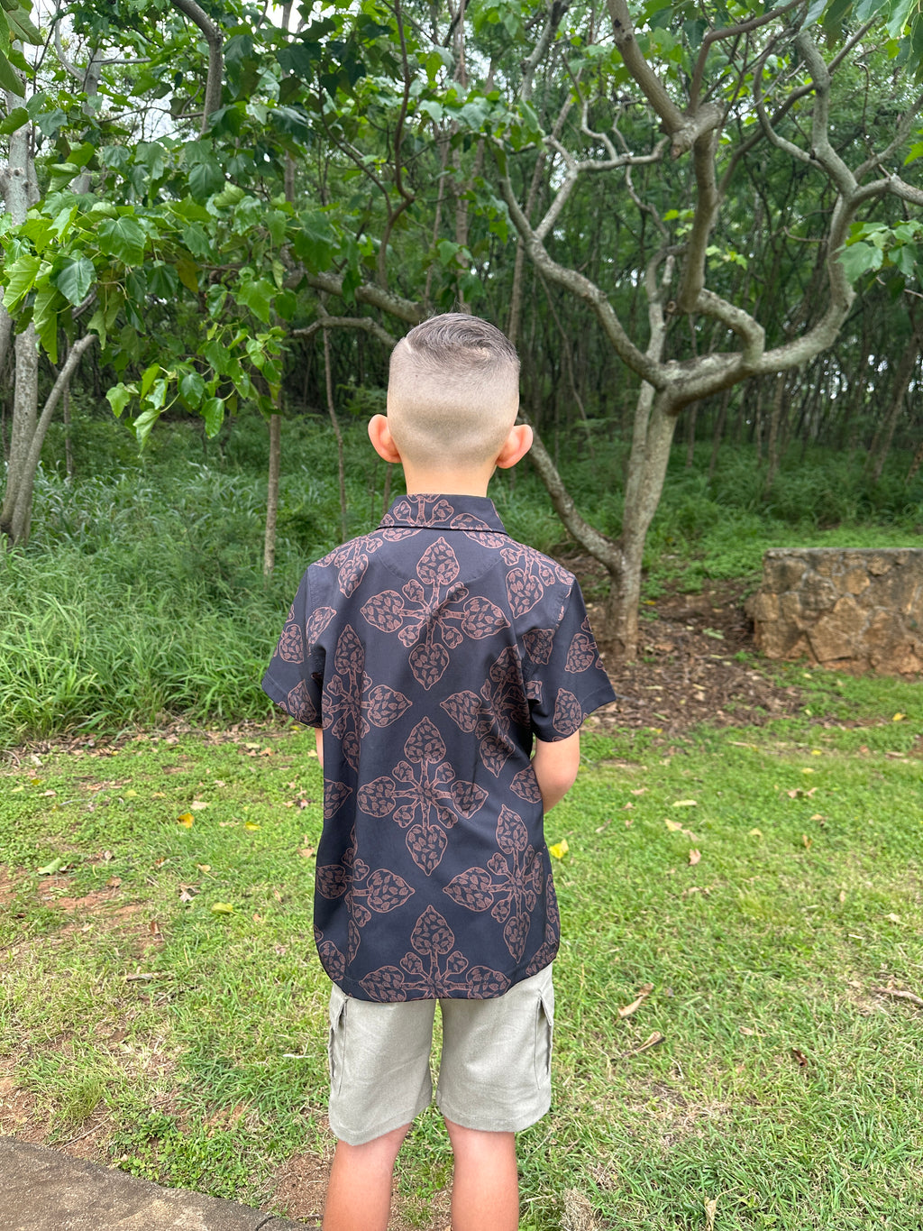 Boy's Kalo Quilt Shirt
