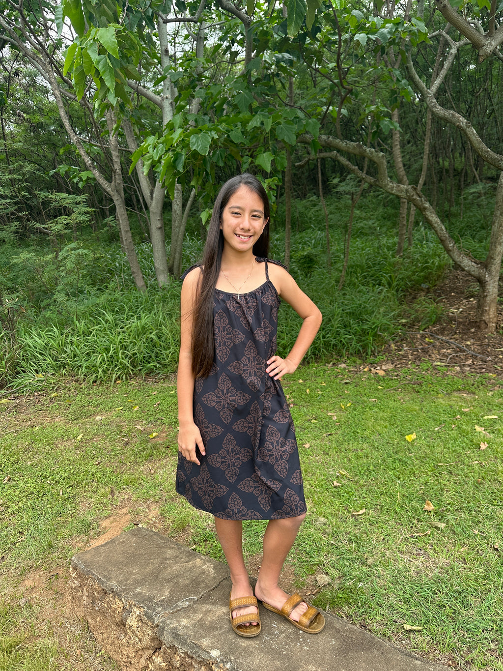 Girl's Kalo Quilt Dress