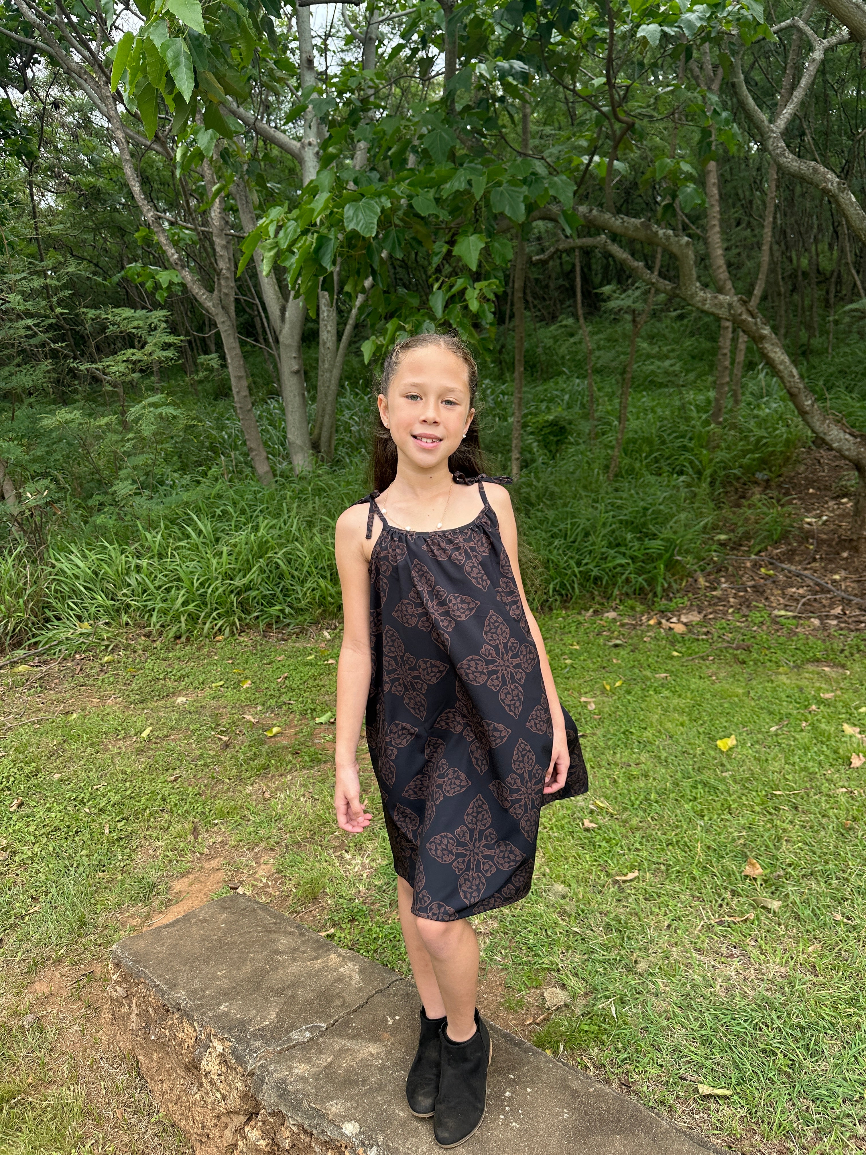 Girl's Kalo Quilt Dress