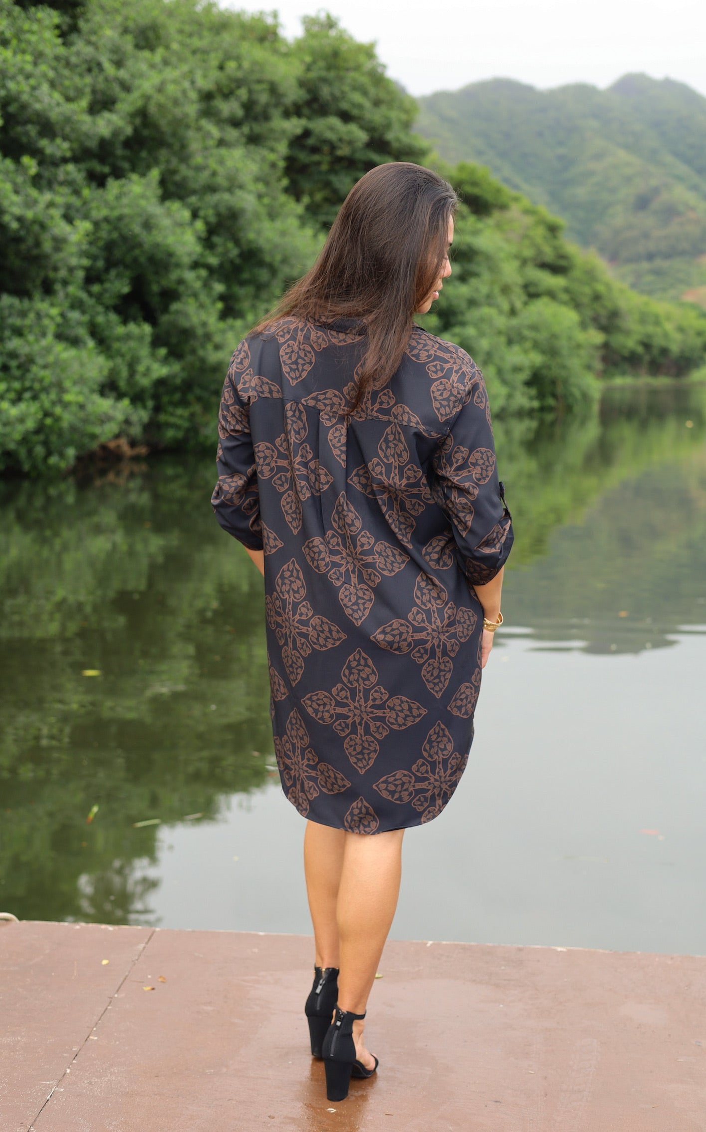 Women's Kalo Quilt T-Shirt Dress