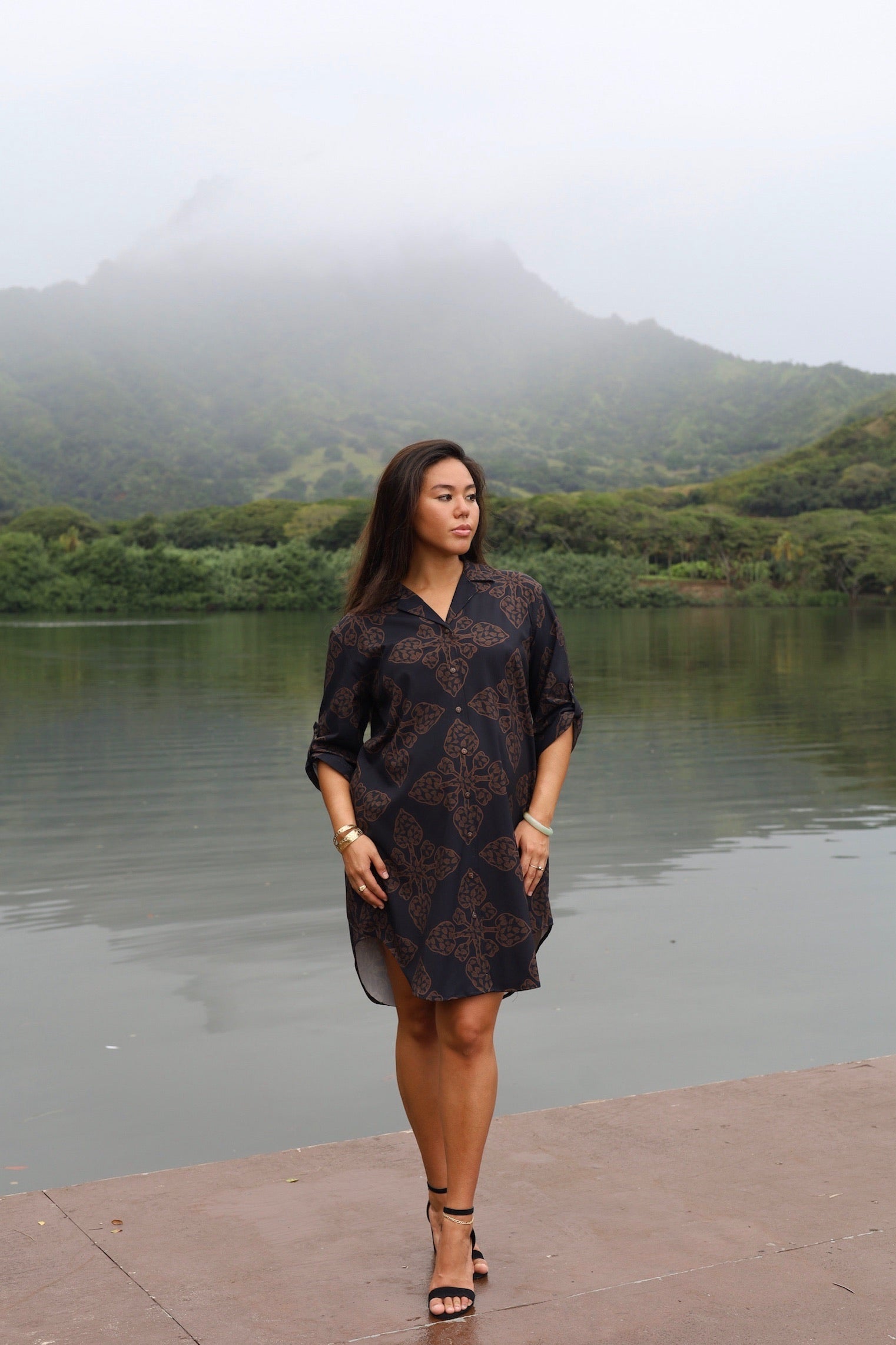 Women's Kalo Quilt T-Shirt Dress