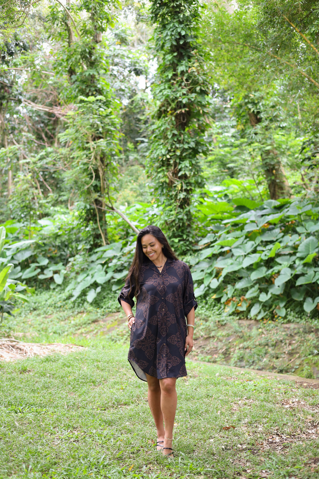 Women's Kalo Quilt T-Shirt Dress