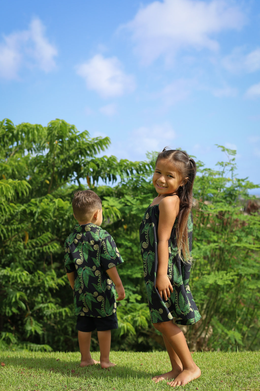 Palapalai Girlʻs Dress
