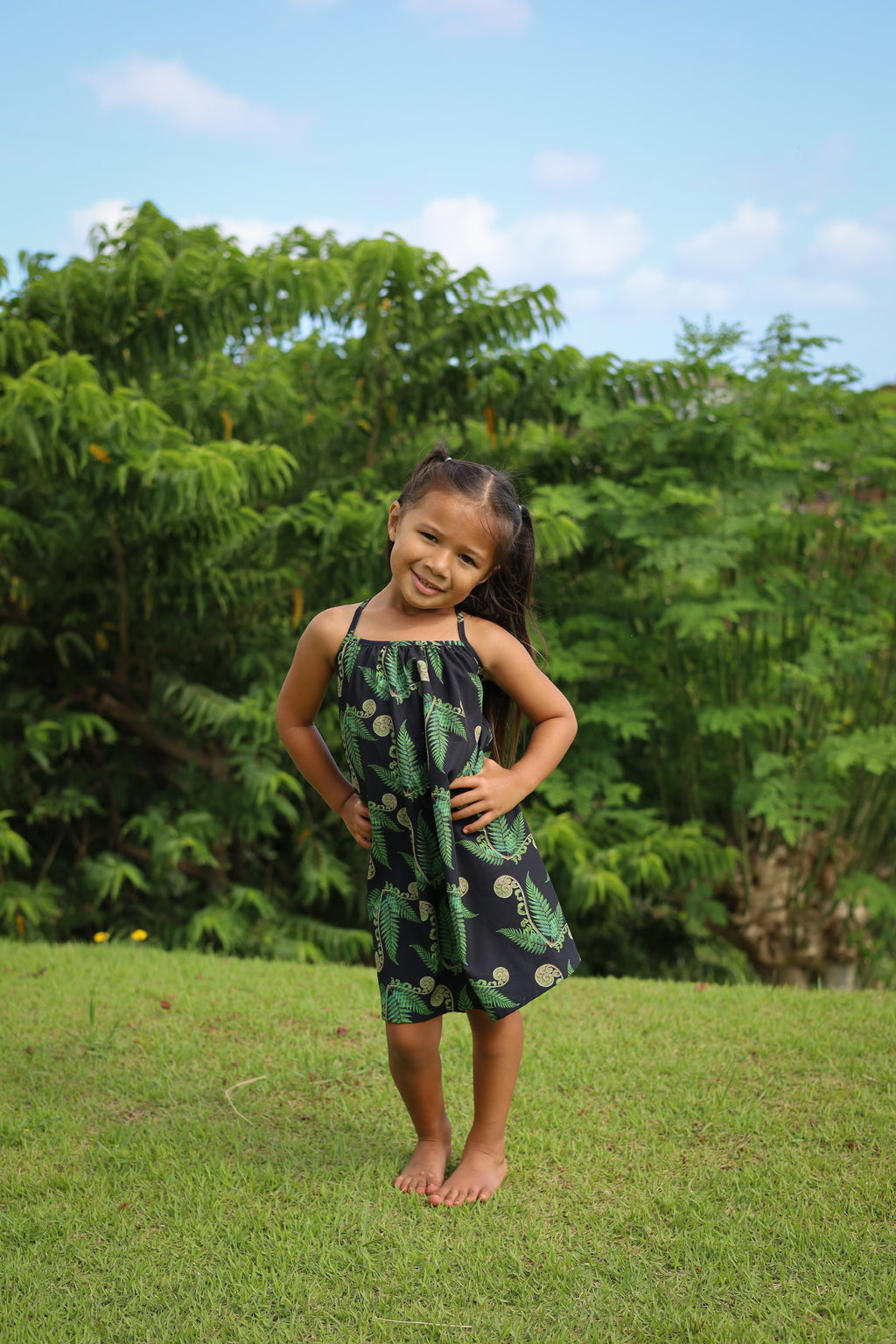 Palapalai Girlʻs Dress
